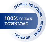 100% clean - no spyware - no adware - no viruses